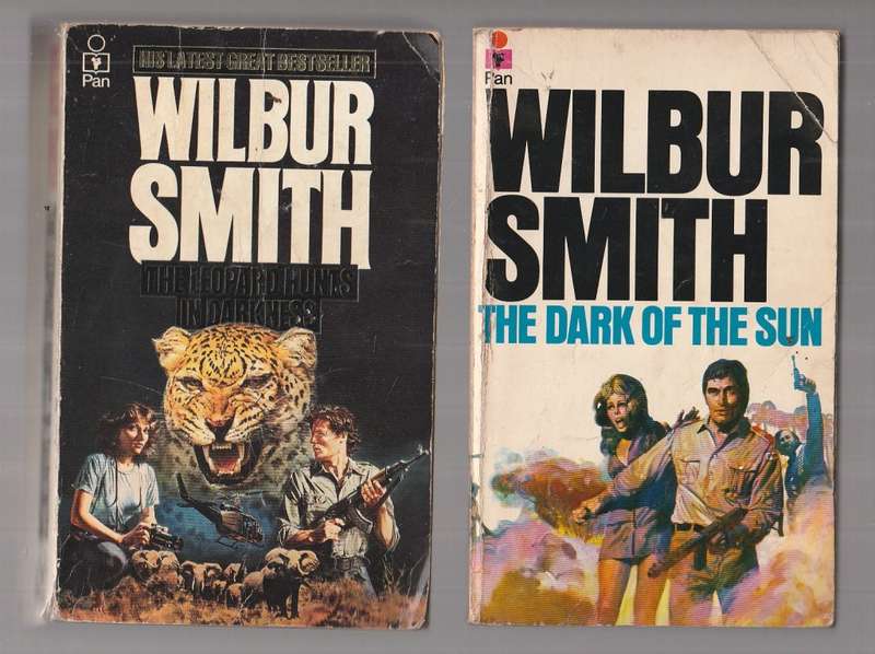 Wilbur Smith value Pack - lot of 5 books - see pic for details
