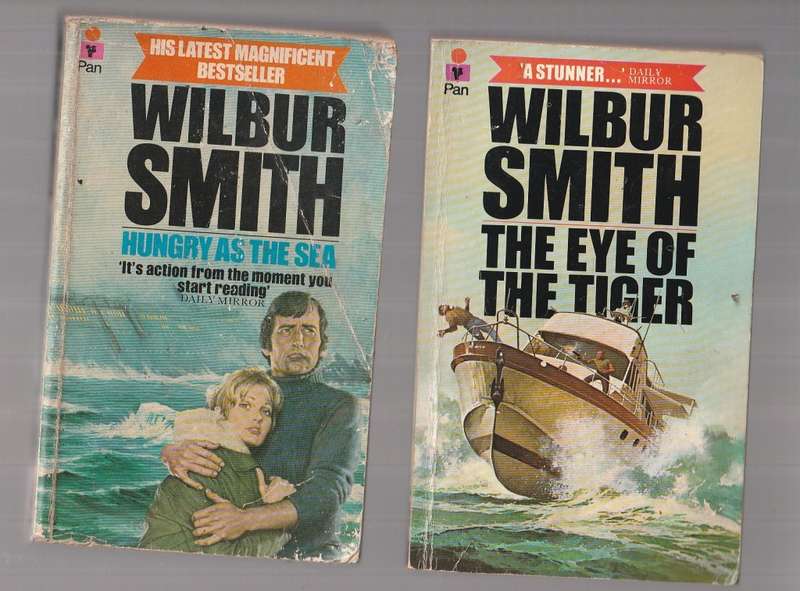 Wilbur Smith value Pack - lot of 5 books - see pic for details