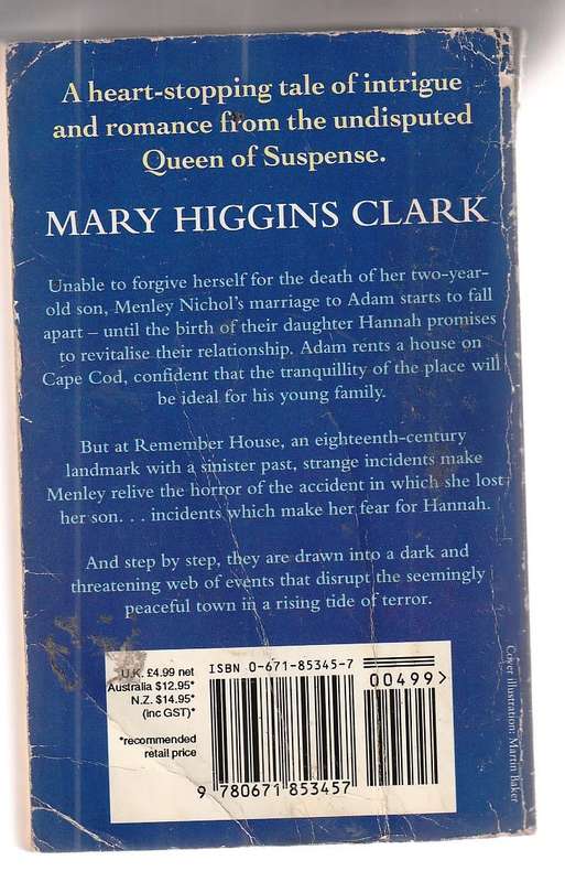 Remember me - Mary Higgins Clark - A Chilling story of intrigue and romance