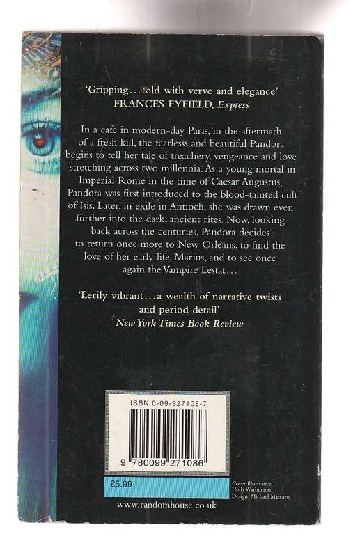 Pandora - Anne Rice - New Tales of the Vampires