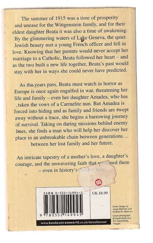 Echoes - Danielle Steel - WW 1 - A Jewish Beauty fell in love with a young French officer