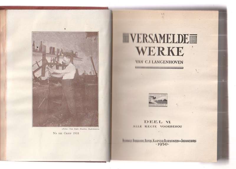 Versamelde Werke - CJ Langenhoven Boek VI 1950