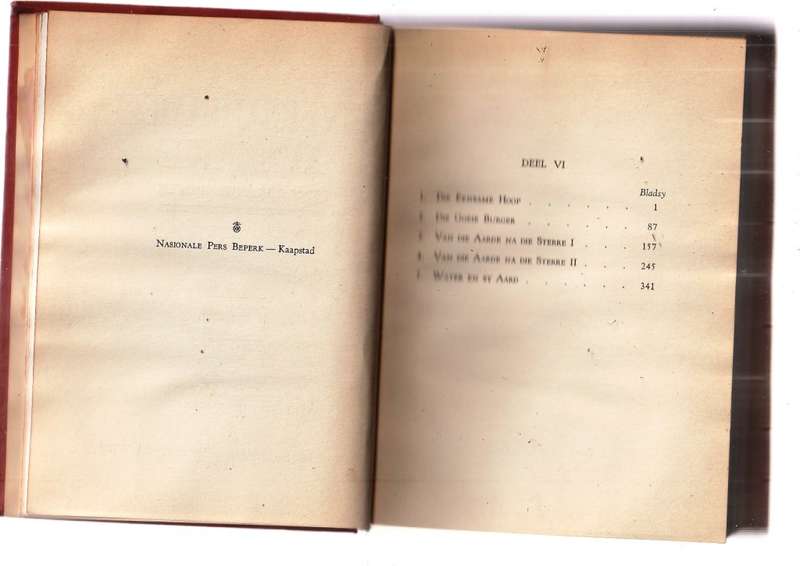 Versamelde Werke - CJ Langenhoven Boek VI 1950