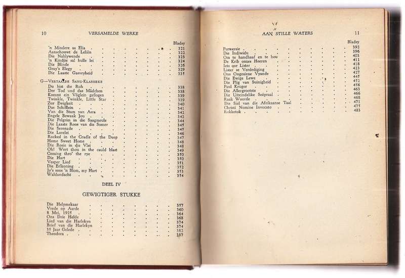 Versamelde Werke - CJ Langenhoven Boek XI 1942