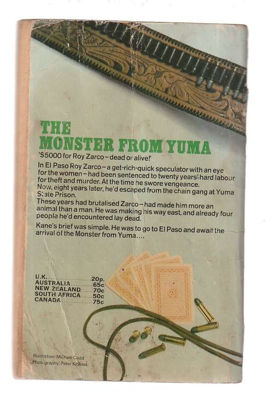 The Monster from Yuma - Louis Masterson - Morgan Kane 8 - Western