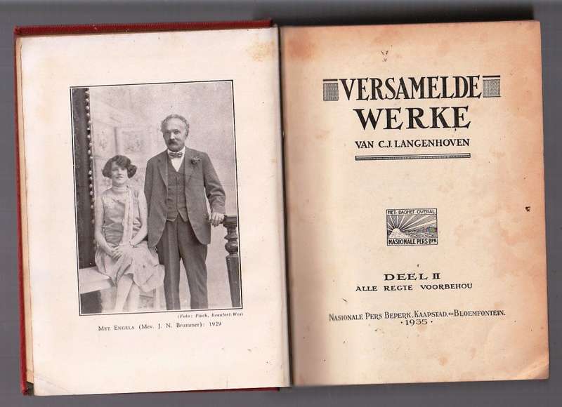 Versamelde Werke - CJ Langenhoven Boek II 1935