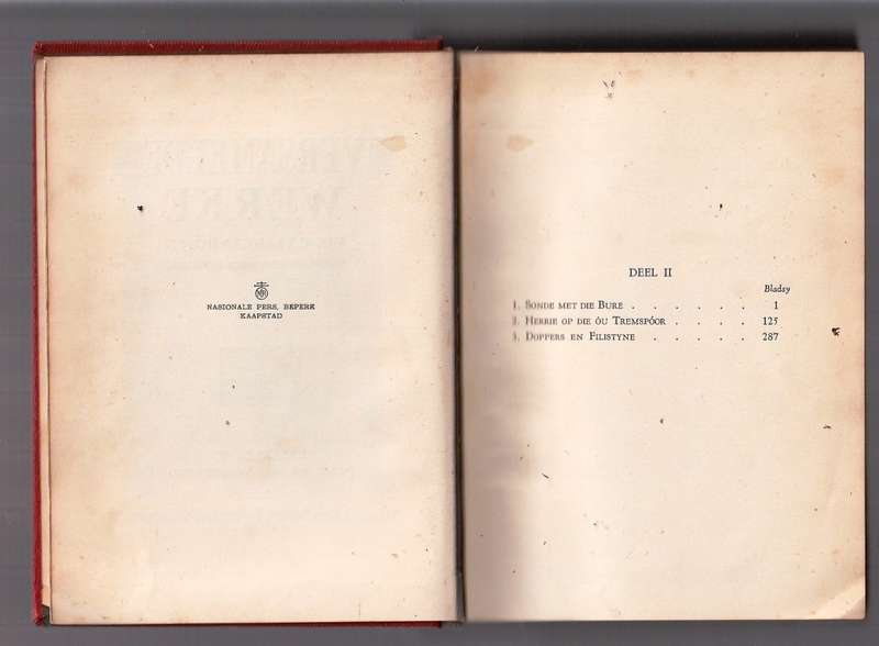 Versamelde Werke - CJ Langenhoven Boek II 1935