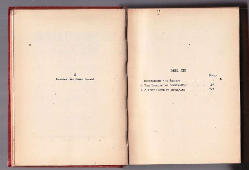 Versamelde Werke - CJ Langenhoven Boek XIII 1943