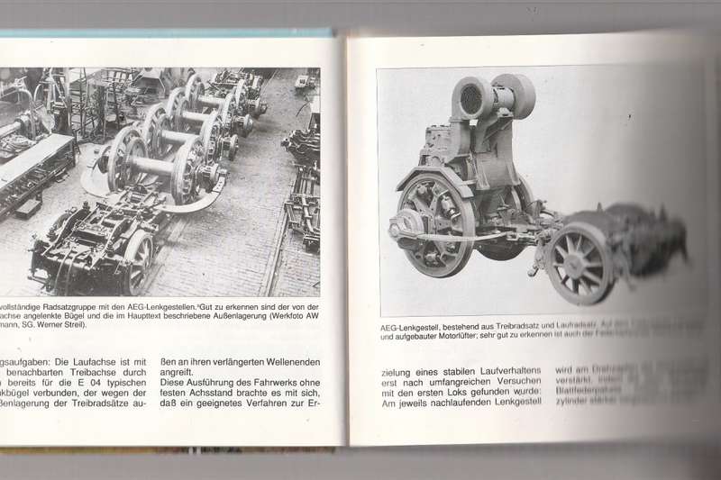 The Elektrolokomotive E18 08 - collectors Picture album in German