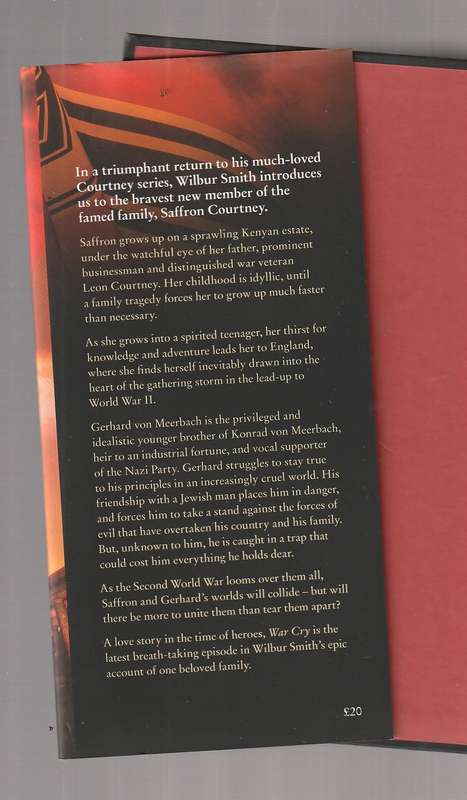 War Cry - Wilbur Smith with David Churchill - Courtney's Big hardcover