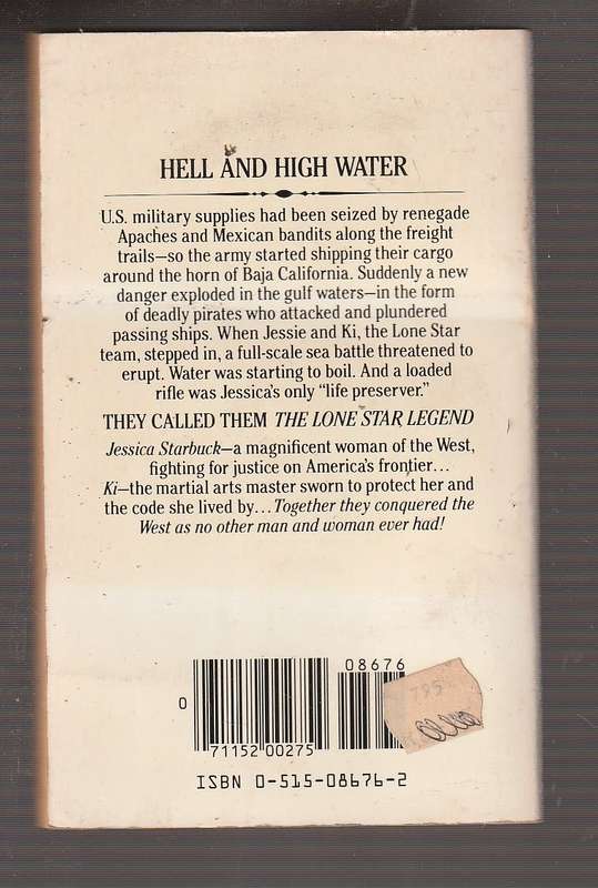 Lone Star and the Gulf Pirates - Wesley Ellis - Lone Star Western no 49