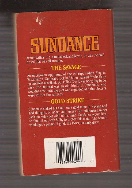 Sundance Double Western - Peter McCurtin - The Savage & Gold Strike