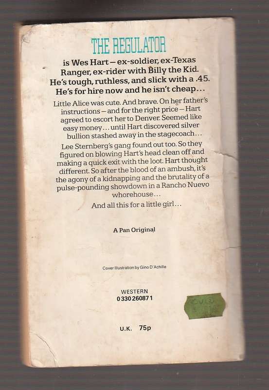 The Silver Lie - John B Harvey - Hart the Regulator Western No 4