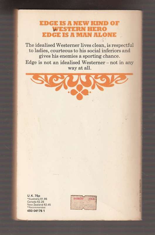 The Loner - George G Gilman - Edge Western no 1