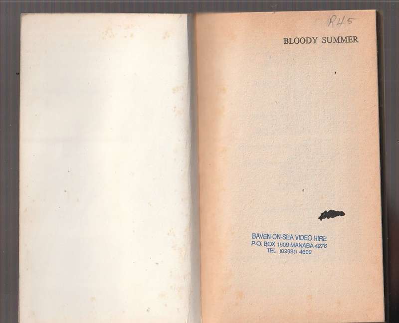 Bloody Summer - George G Gilman - Edge Western no 9