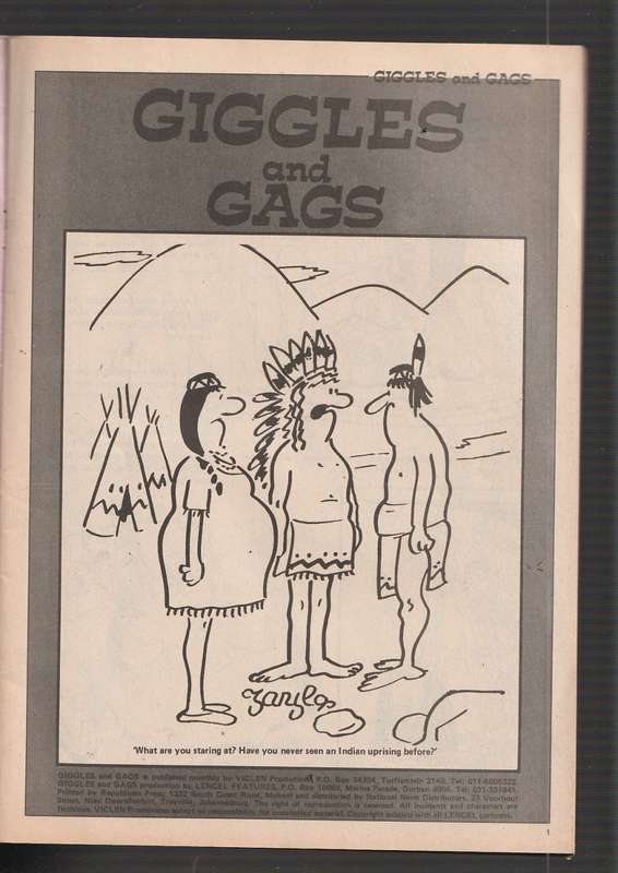 Giggles and Gags nr 108 - Humor cartoons comics (A4)