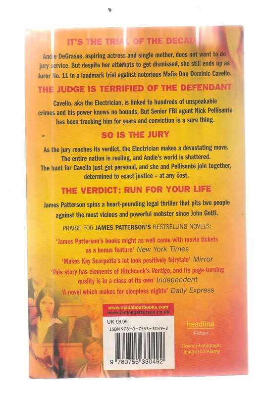 Judge and Jury - James Patterson - The judge and the jury is terrified by the accused