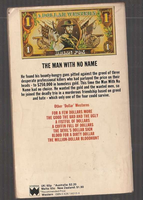 A Dollar to die for - Brian Fox (a1) - Dollar Western