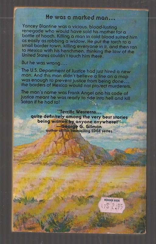 Bad Day at Agua Caliente - Frederick H Christian - justice Series 2 - An Angel Western