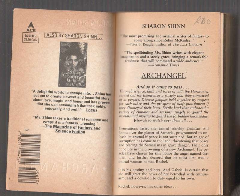 Archangel - Sharon Shin - The armed starship Jehovah looms over planet Samaria