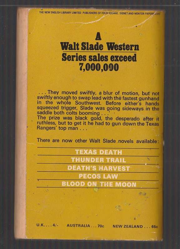 Rider of the Mesquite Trail - Bradford Scott - Walt Slade Western
