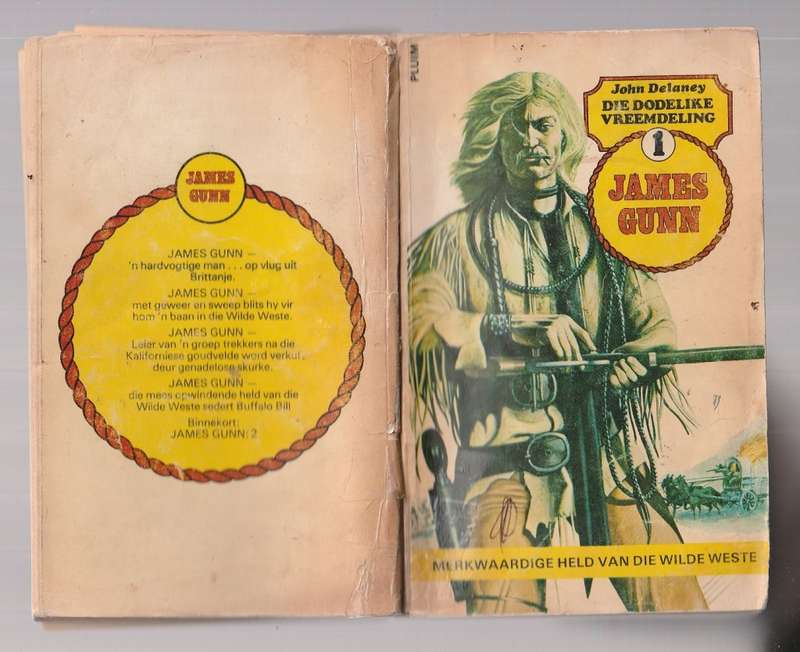 Die Dodelike Vreemdeling - John Delaney - James Gunn nr 1 - Western