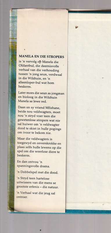 Manela en die Stropers - WA Hickey - vervolg op Manela die Olifantbul