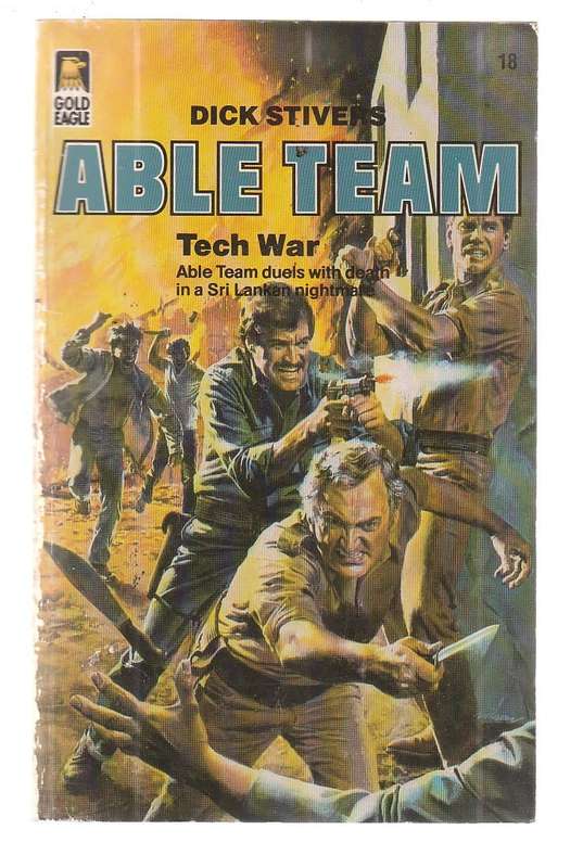 Able Team - Dick Stivers - Tech War (18)  - A Laser that can etch the Norad Defence computer