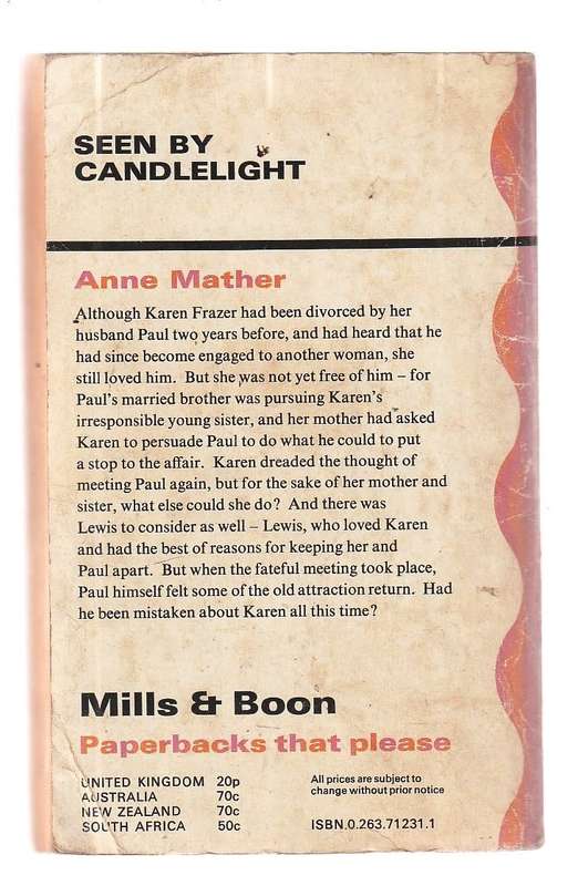 Seen by Candlelight - Anne Mather - Mills & Boon