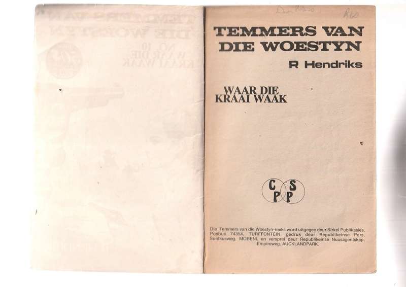 Waar die kraai waak - R Hendriks - Temmers van die Woestyn 10