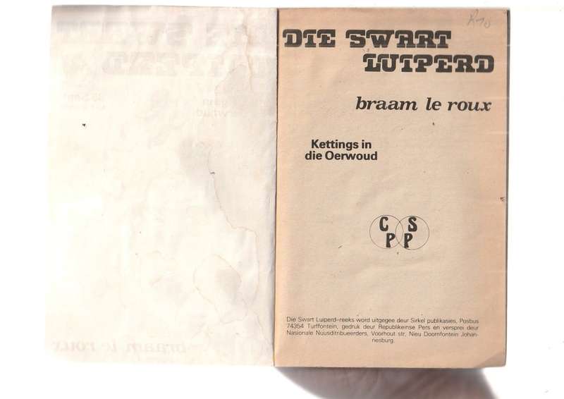 Kettings in die Oerwoud - Braam Le Roux - Swart Luiperd 42