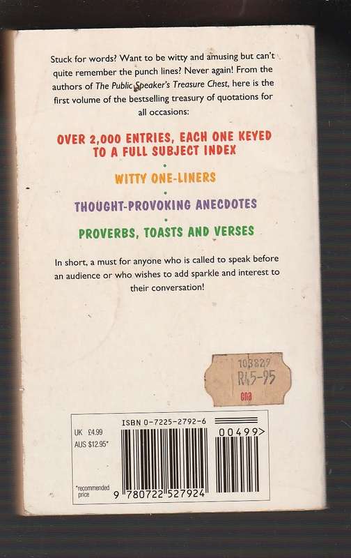 Jokes Quotes and One-liners - Herbert V Prochnow & Herbert Jnr