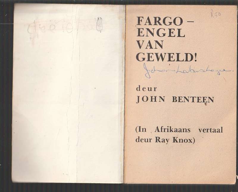 Engel van Wraak - John Benteen - Fargo Western (Killers Moon)