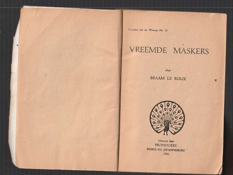Vreemde Maskers - Braam Le Roux - Temmers van die Woestyn nr 25