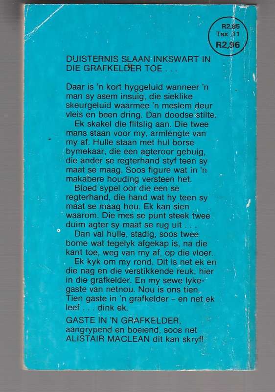 Gaste in n Grafkelder - Alistair MacLean (The Dark Crusader)