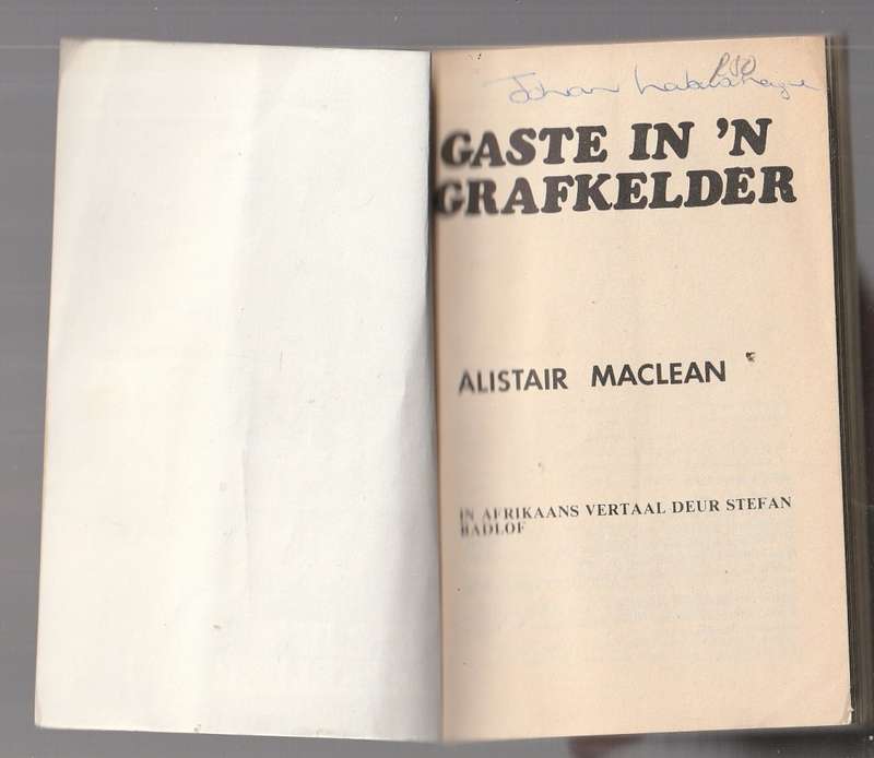 Gaste in n Grafkelder - Alistair MacLean (The Dark Crusader)