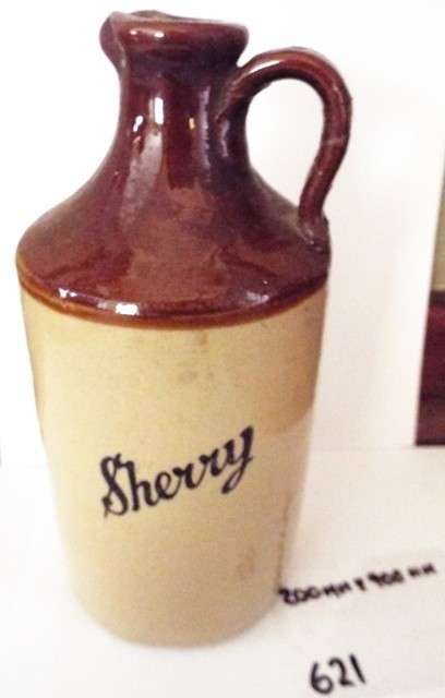Ceramic Sherry Flagon