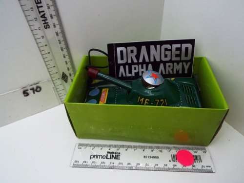 TIN TOY ARMY TANK!! WOW