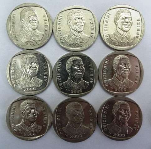 R5 COINS - SMILEY'S nice coins