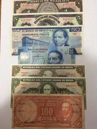 Mix South America Notes used to UNC