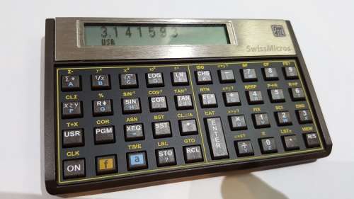 SwissMicros DM41L scientific programmable calculator (high-performance HP41CX clone)