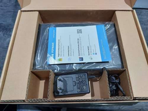 Peplink Balance20 dual-WAN load-balancing router