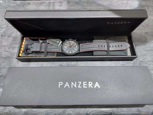 Panzera Flieger 46 Quartz Chronograph Men's Watch