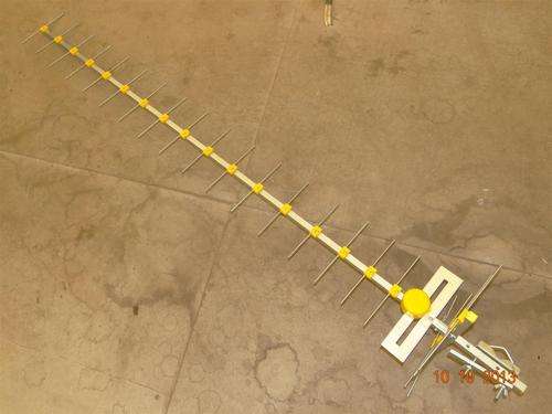 AerialTech yellow TV antenna - unused