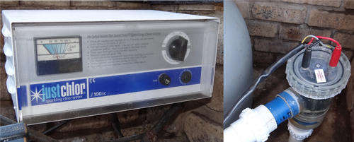 Just-Chlor J100SC salt chlorinator