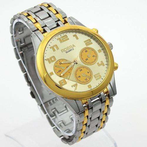***GOLD DIAL*** Quartz Analog Dres / Sport