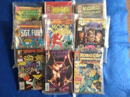 COMICS ASSORTED D/C, Marvel, Dark Knight etc x 131