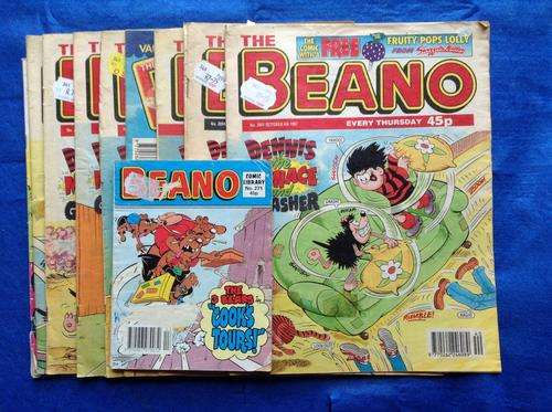 BEANO COMICS x 9