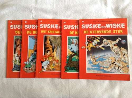 SUSKE EN WISKE Comic Books x 5