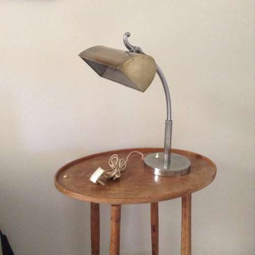 ART DECO BANKER'S DESK LAMP
